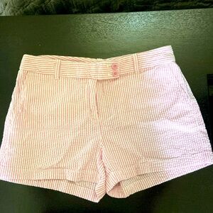 Vineyard Vines Pink Seersucker Shorts Sz 12
